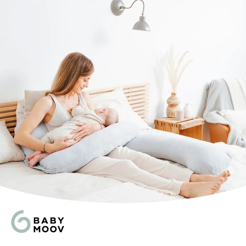 Babymoov Graviditetspude XXL - Mineral grå-Børn Graviditetspuder|Ammepuder