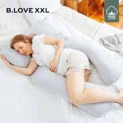 Babymoov Graviditetspude XXL - Mineral grå-Børn Graviditetspuder|Ammepuder