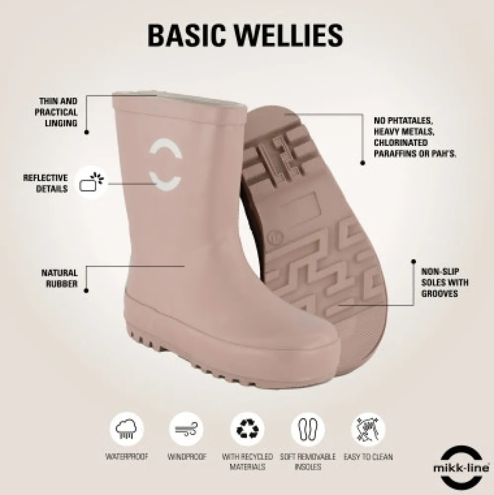 Mikk-Line Gummistøvler - ADOBE ROSE- Lange Gummistøvler