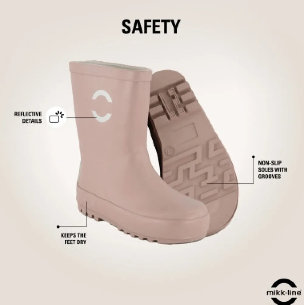 Mikk-Line Gummistøvler - ADOBE ROSE- Lange Gummistøvler