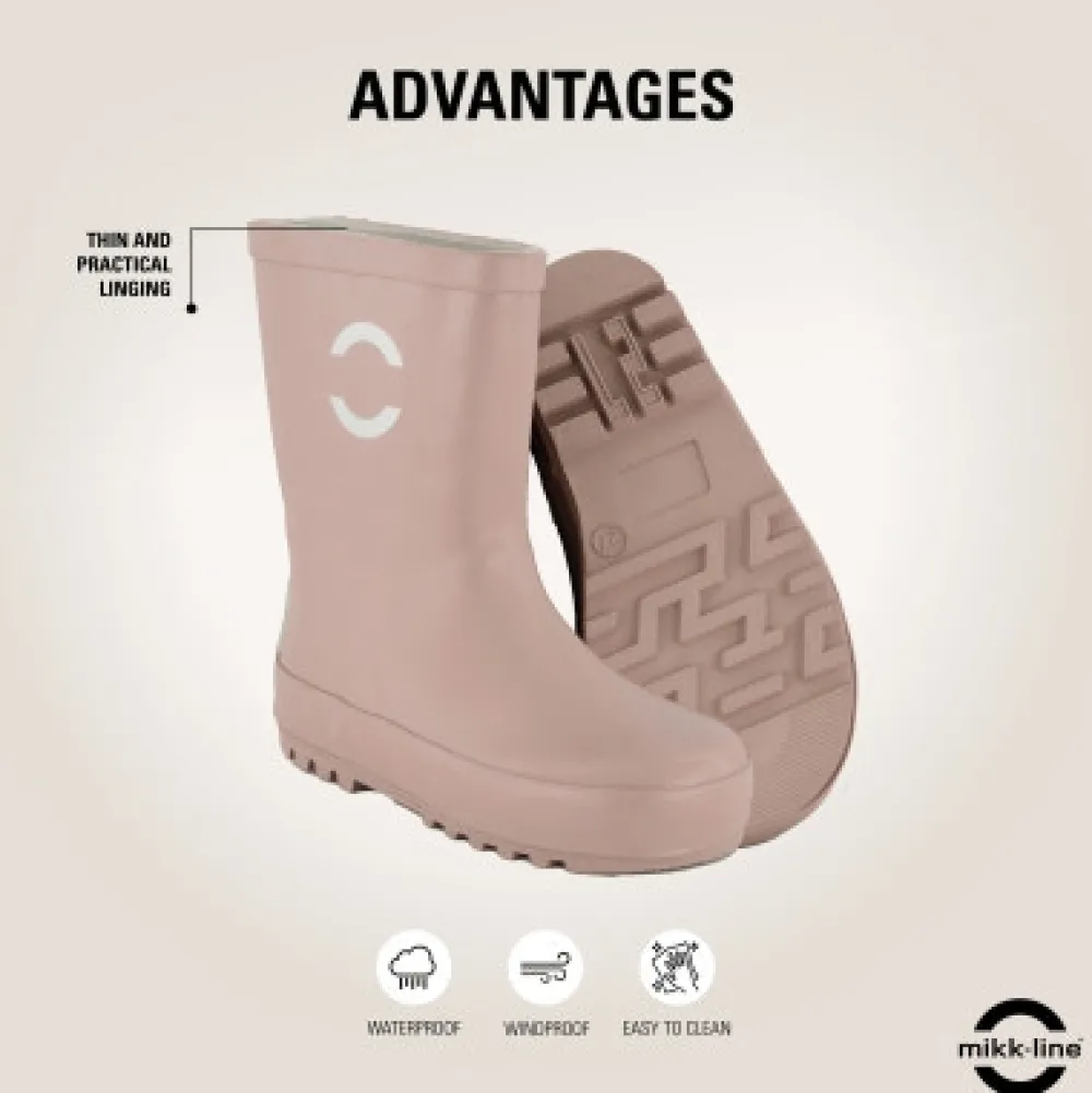 Mikk-Line Gummistøvler - ADOBE ROSE- Lange Gummistøvler