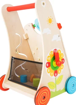 SMALL FOOT Gåvogn - Blomster Eng- Gåvogne & Aktivitetsborde