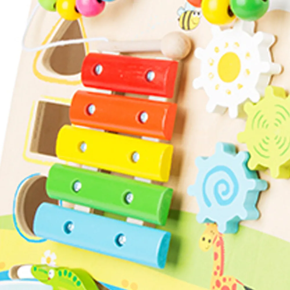 SMALL FOOT Gåvogn - Blomster Eng- Gåvogne & Aktivitetsborde