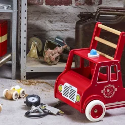 Vilac Gåvogn - Brandbil- Gåvogne & Aktivitetsborde