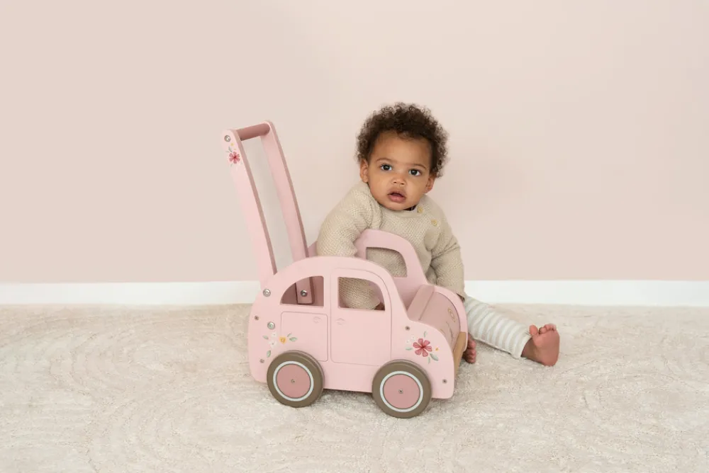 Little Dutch Gåvogn - Pink- Gåvogne & Aktivitetsborde