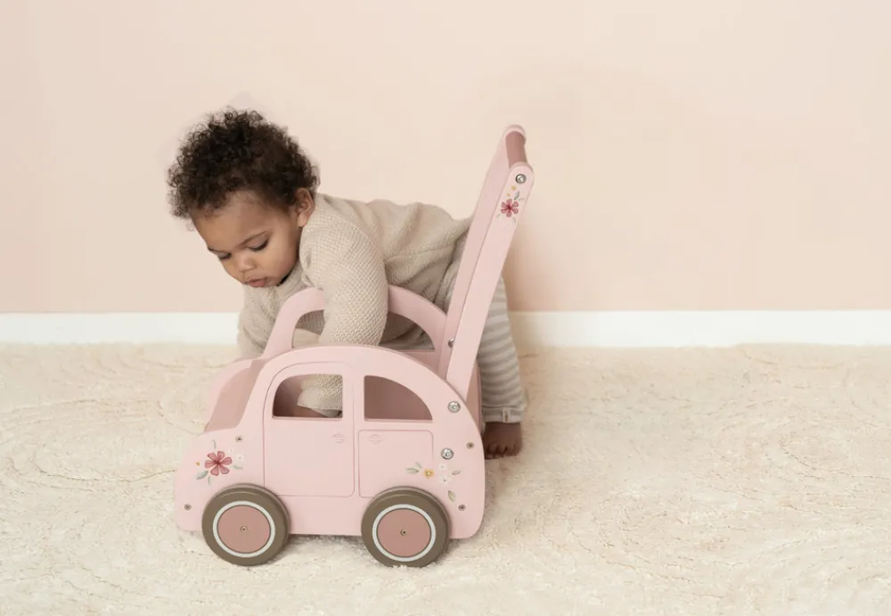 Little Dutch Gåvogn - Pink- Gåvogne & Aktivitetsborde