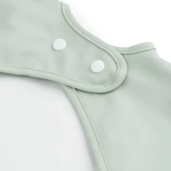 Done By Deer Hagesmæk m/ærmer og lomme - croco grøn- Hagesmække