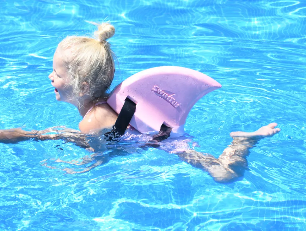 Swimfin Hajfinne - Lyserød- Svømmetilbehør