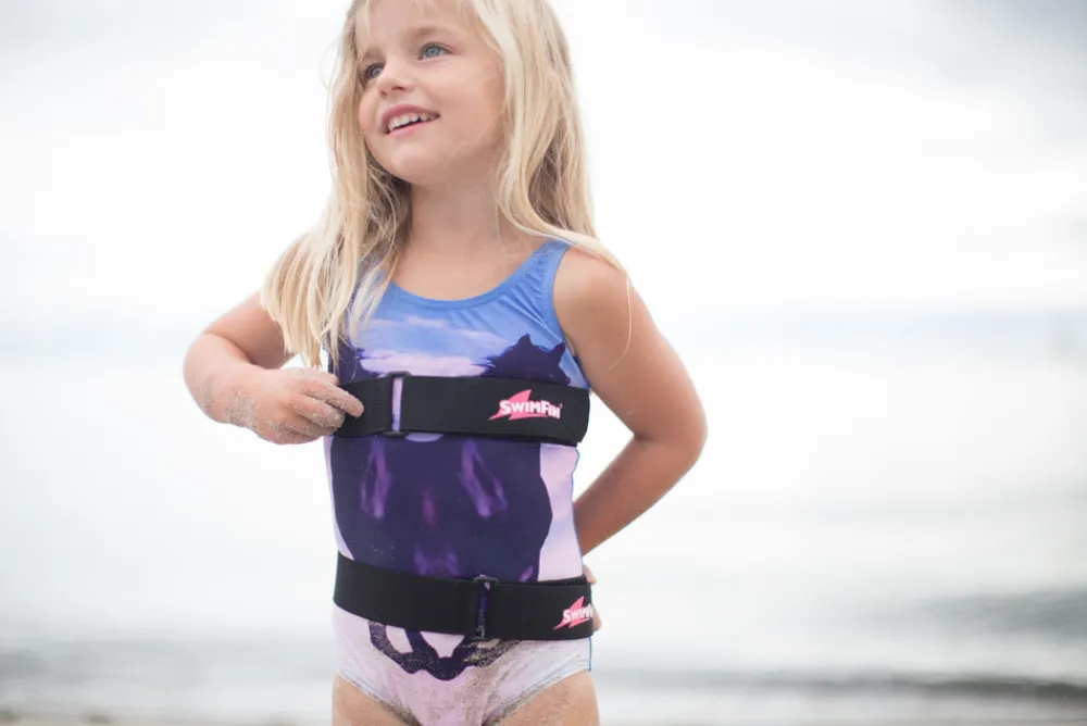 Swimfin Hajfinne - Lyserød- Svømmetilbehør