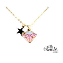 Ella & Monster Halskæde Daisy Diamond- Festtøj & Tilbehør