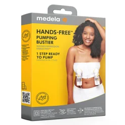 Medela Hands-free pumping bustier hvid L- Amme Bh'Er