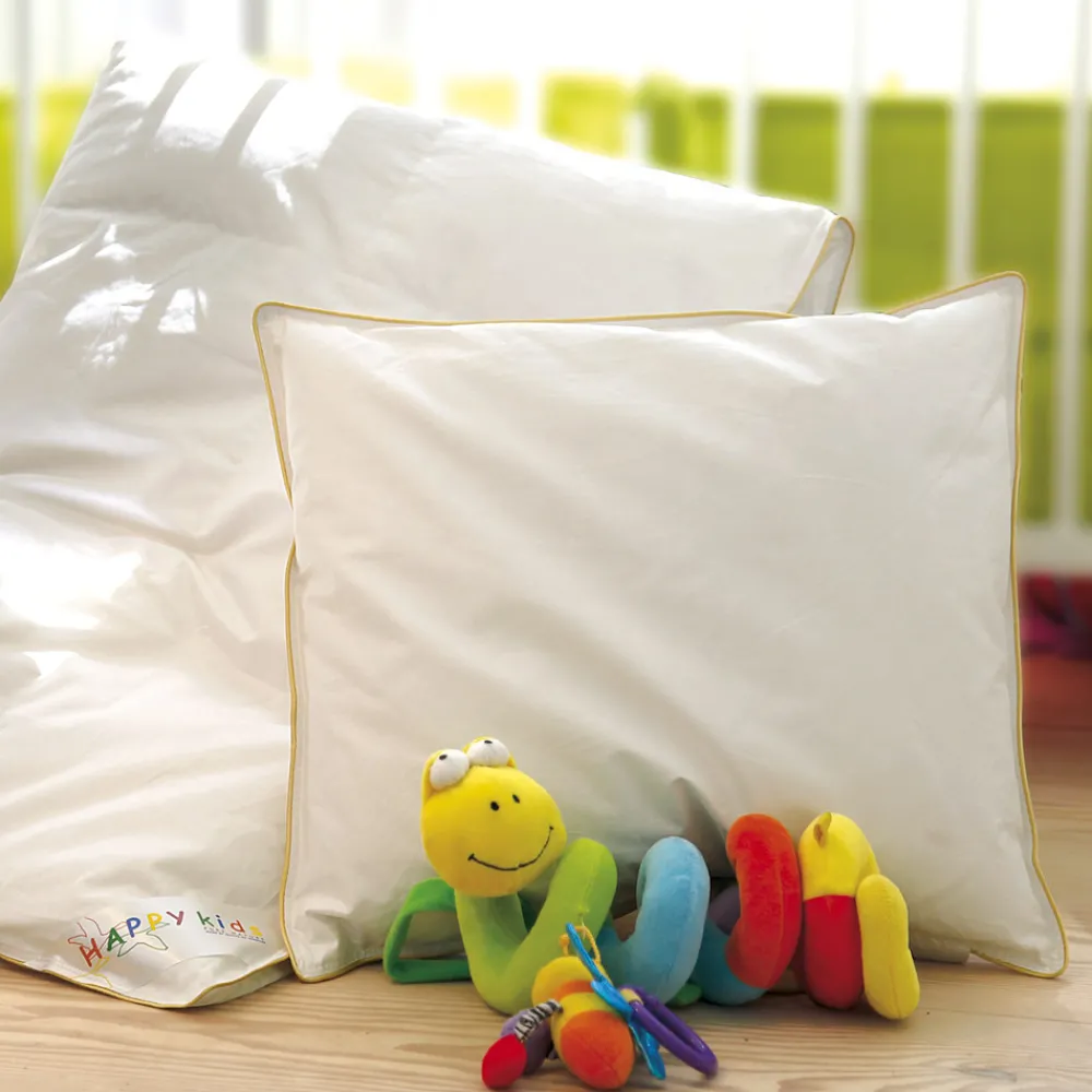 Quilts of Denmark Happy Kids Junior gåsedun pude 40x45 cm - høj-Børn Puder