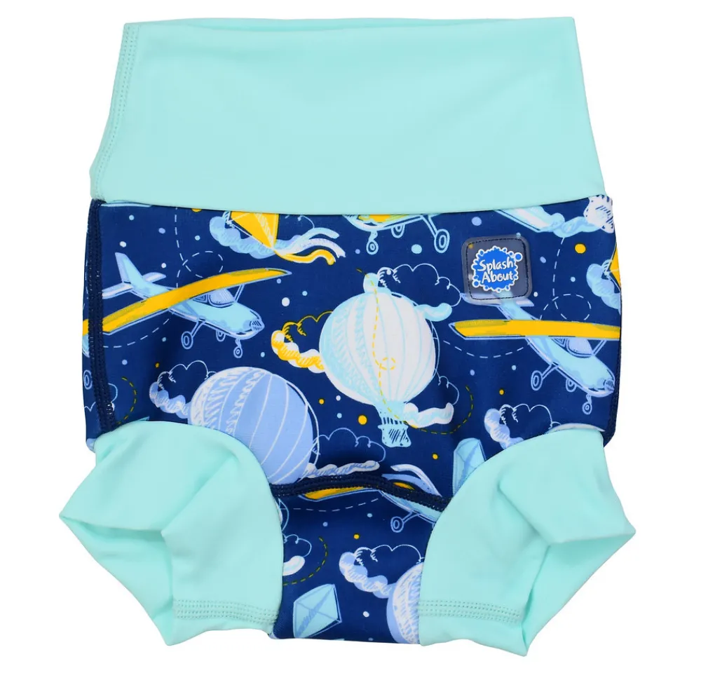 Splash About Happy nappy duo - Up in the Air Blue- Blebadebukser