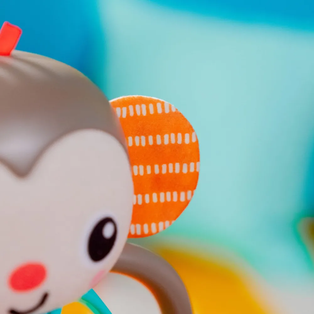 Bright Starts Haps' og ryst - Abe-Oball- Bideringe & Rangler