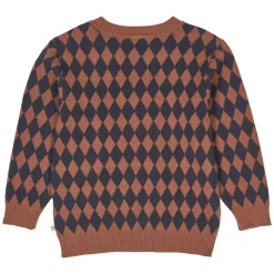 Müsli Harlequin Striktrøje - Root- Cardigans, Veste & Trøjer