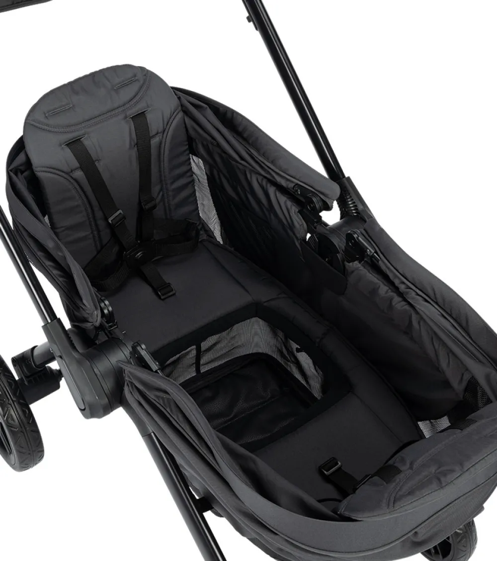 Bebeconfort Helios - Mineral graphite- Søskende/Tvillingevogne