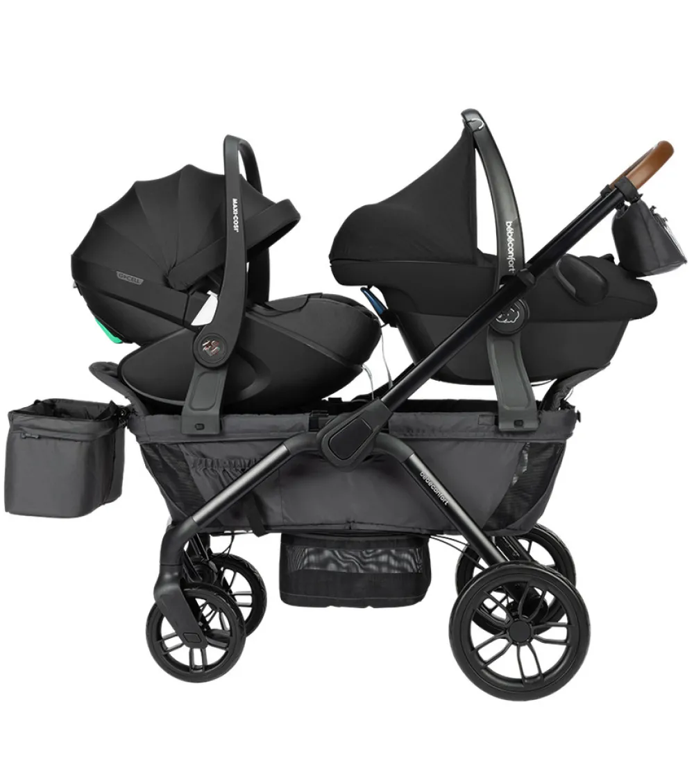 Bebeconfort Helios - Mineral graphite- Søskende/Tvillingevogne