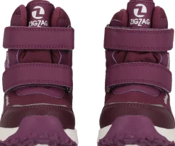 ZIG ZAG Hidol støvle WP / M Lys - Purple Pennant- Vinterstøvler|Sneakers Med Blink