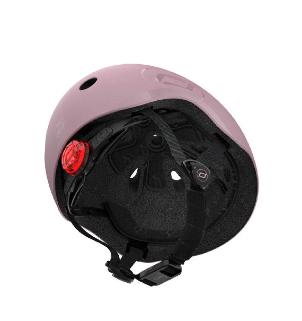 SCOOTRIDE Hjelm S-M Wildberry- Cykelhjelme & Tilbehør