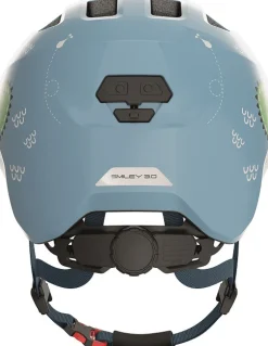 Abus Hjelm Smiley 3.0, blue croco, M- Cykelhjelme & Tilbehør|Cykelstole & Hjelme
