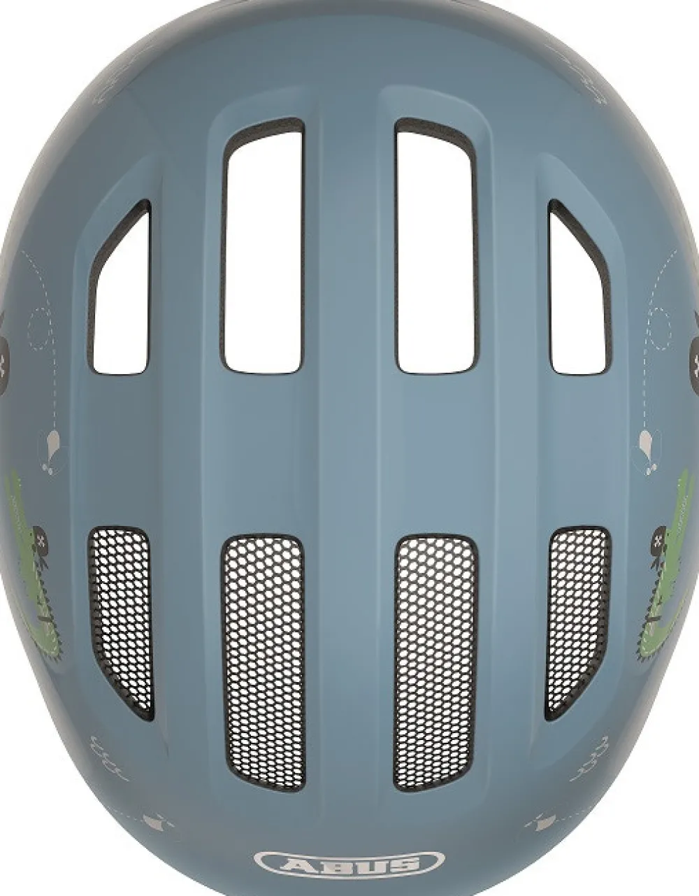 Abus Hjelm Smiley 3.0, blue croco, M- Cykelhjelme & Tilbehør|Cykelstole & Hjelme