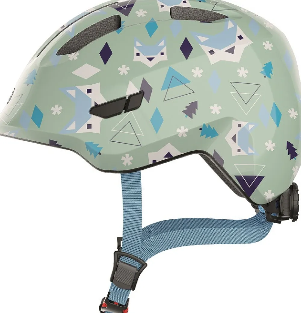 Abus Hjelm Smiley 3.0, green nordic, S- Cykelhjelme & Tilbehør|Cykelstole & Hjelme