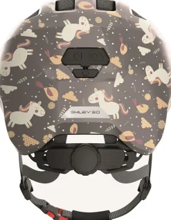 Abus Hjelm Smiley 3.0, grey horse, M- Cykelhjelme & Tilbehør|Cykelstole & Hjelme