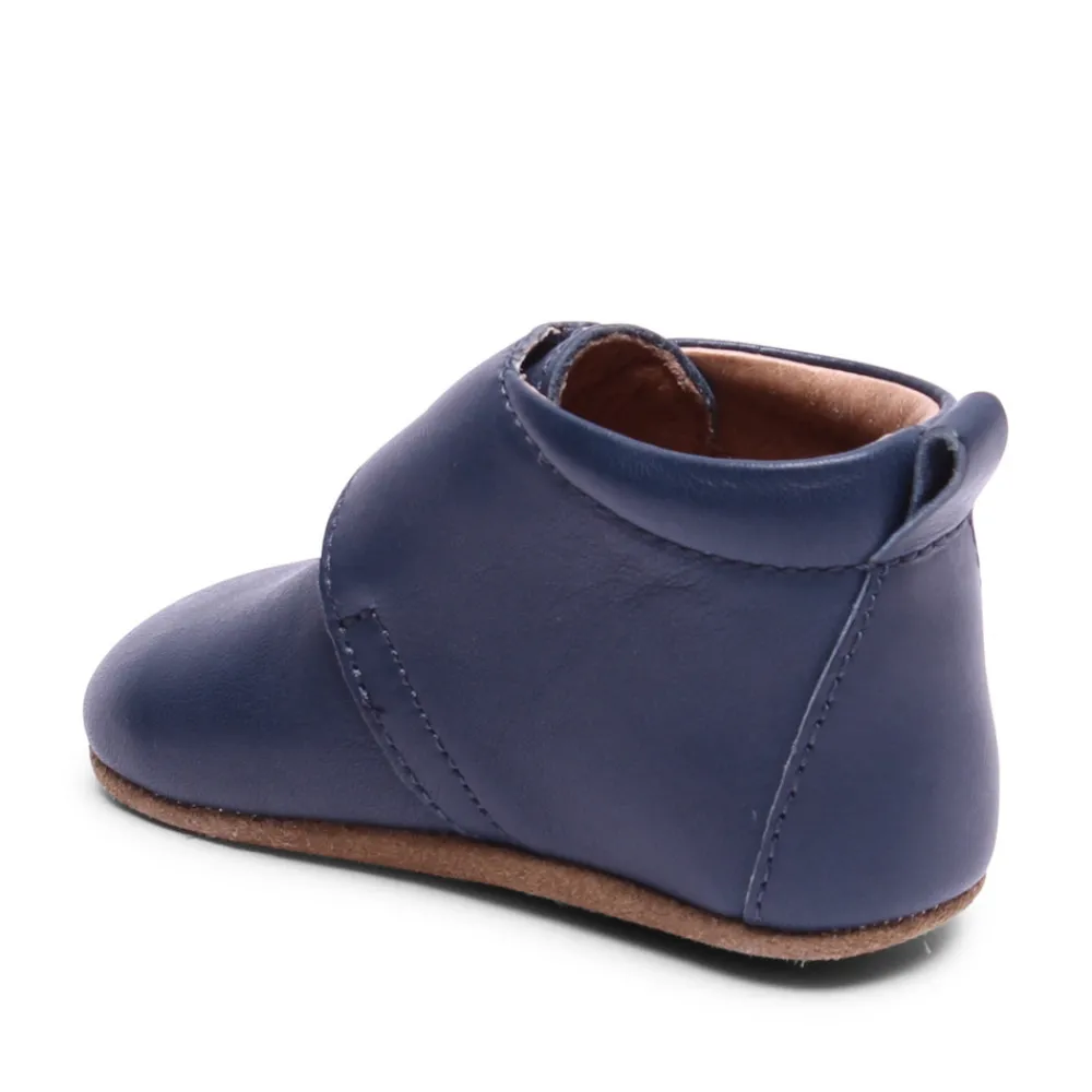 Bisgaard Hjemmesko, Velcro Star - 21 Navy- Hjemmesko