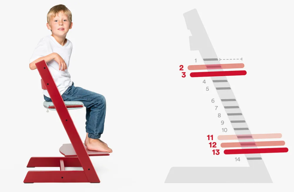 Tripp Trapp® Højstol bøg - natur-Børn Højstole Uden Tilbehør