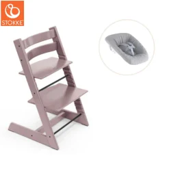 Tripp Trapp® Højstol bøg inkl. newborn sæt - glacier green-Børn Højstole Med Tilbehør