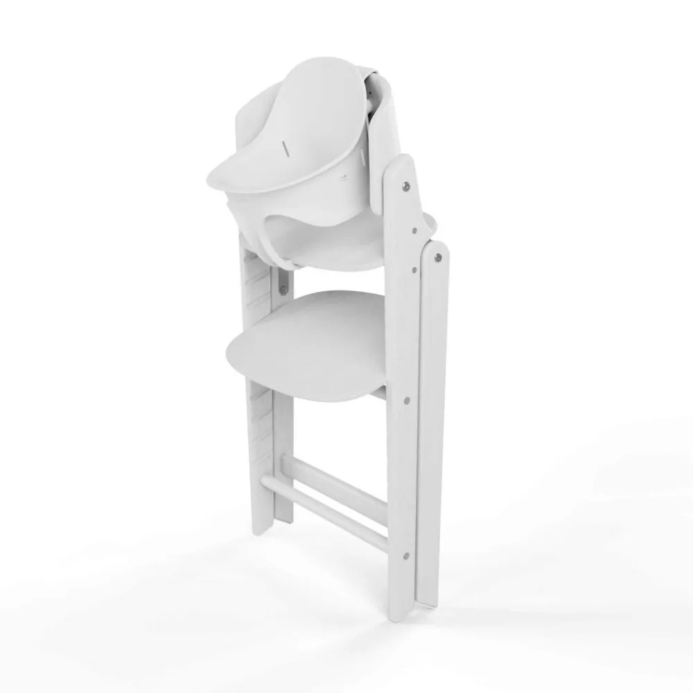Cybex Højstol, Click&fold 3i1 sæt, All White-Børn Højstole Med Tilbehør