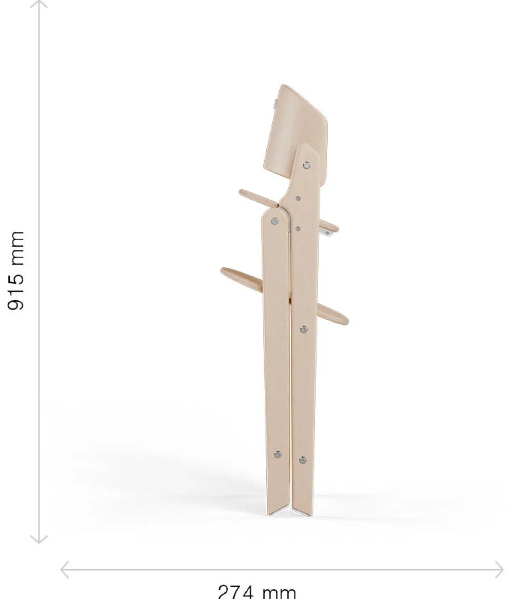 Cybex Højstol, Click&fold All White-Børn Højstole Uden Tilbehør