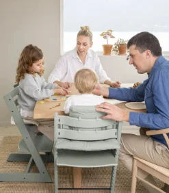 Tripp Trapp® Højstol inkl. babysæt - glacier green-Børn Højstole Med Tilbehør