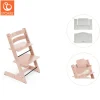 Tripp Trapp® Højstol inkl. babysæt og hynde - serene pink-Børn Højstole Med Tilbehør