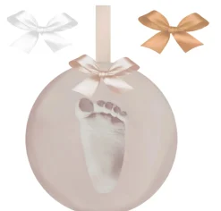 Vanilla COPENHAGEN Hånd og fodaftryk - Ler - Ophæng - Beige- Hånd- & Fodaftryk