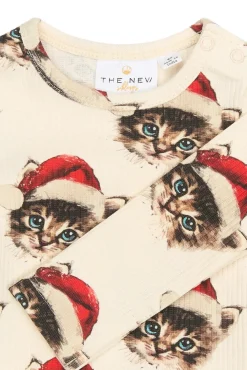 The New Siblings Holiday Rib Body Langærmet - GARDENIAC- Bodystocking Langærmet