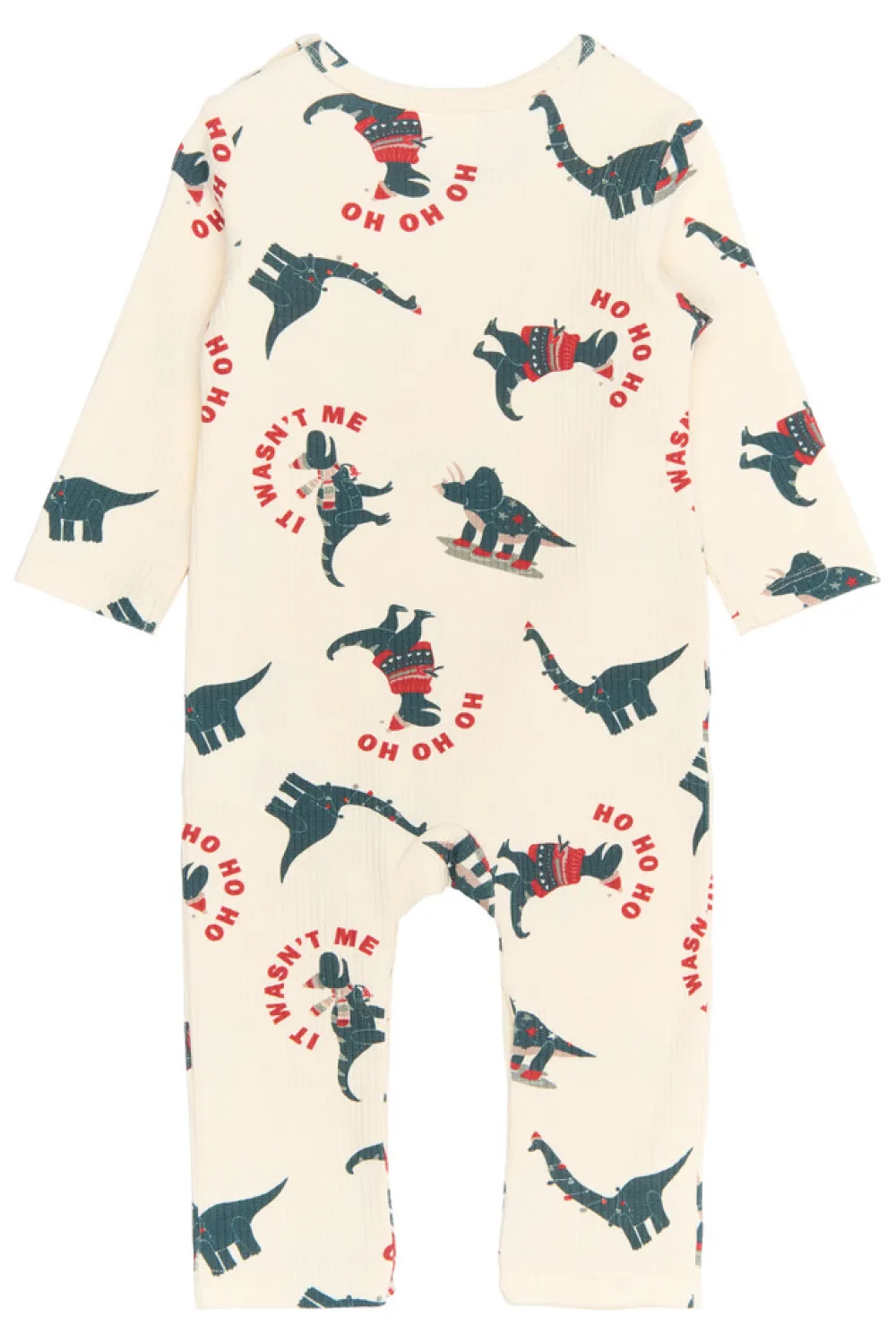 The New Siblings Holiday Rib Jumpsuit - GARDENIAD- Juletøj|Heldragter U. Fod