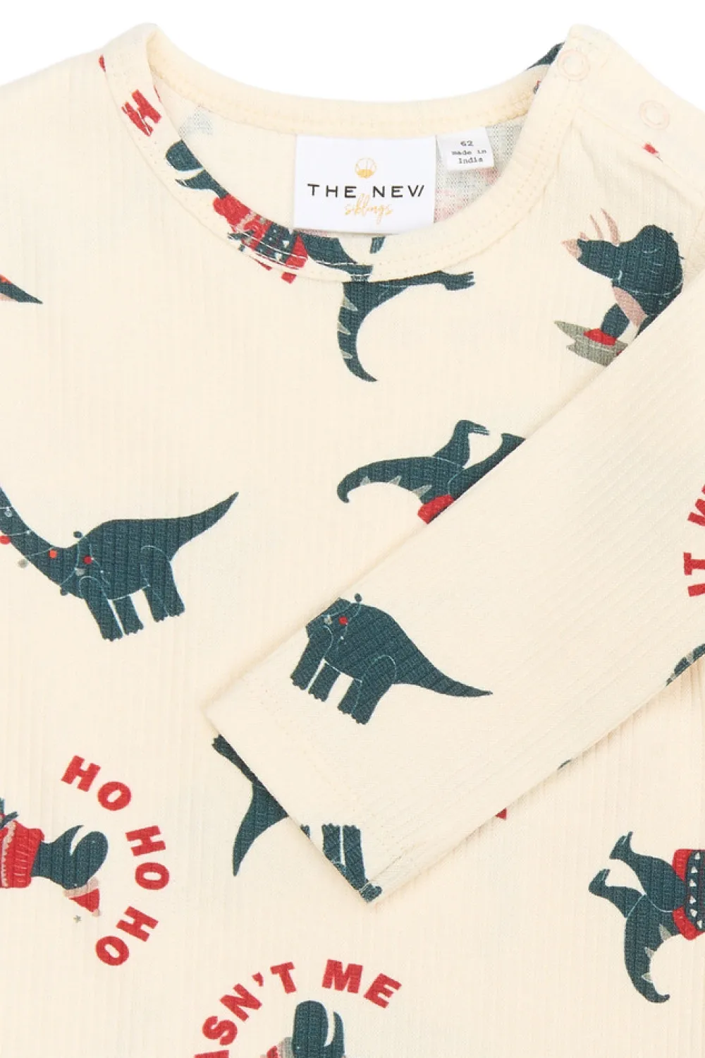 The New Siblings Holiday Rib Jumpsuit - GARDENIAD- Juletøj|Heldragter U. Fod