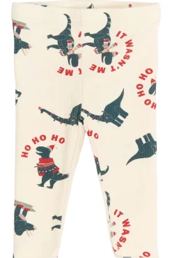 The New Siblings Holiday Rib Leggings - GARDENIAD- Juletøj|Leggings