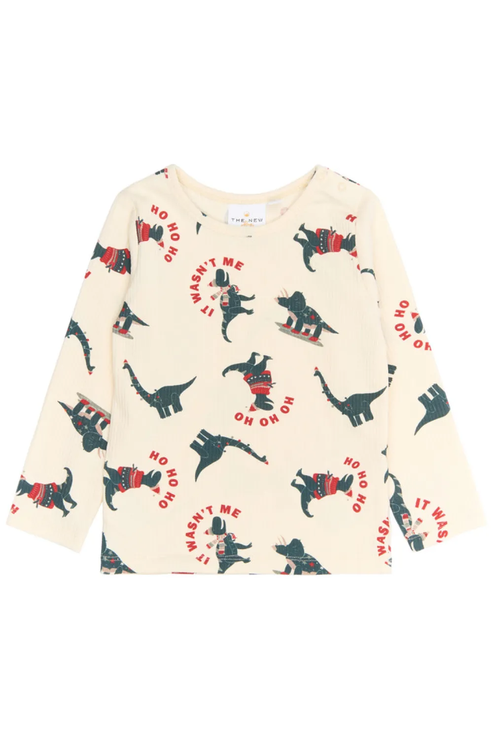 The New Siblings Holiday Rib Nat Sæt - GARDENIAD- Juletøj|Nattøj & Natkjoler