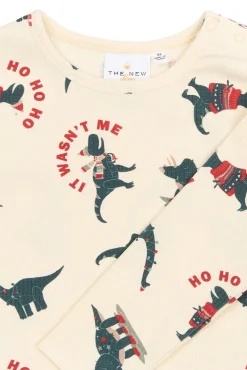 The New Siblings Holiday Rib Nat Sæt - GARDENIAD- Juletøj|Nattøj & Natkjoler
