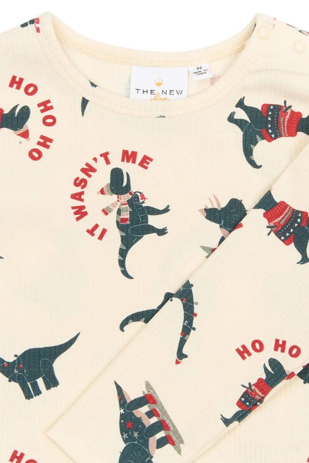 The New Siblings Holiday Rib Nat Sæt - GARDENIAD- Juletøj|Nattøj & Natkjoler