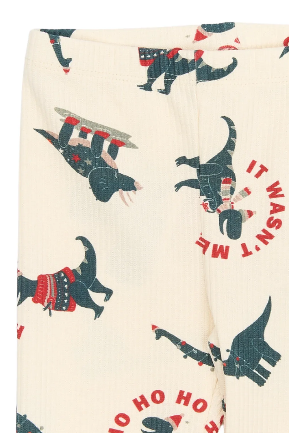 The New Siblings Holiday Rib Nat Sæt - GARDENIAD- Juletøj|Nattøj & Natkjoler