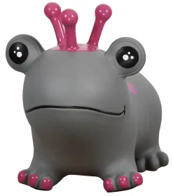 Magni Hoppe Frø - Grå Og Lyserød- Hoppedyr & Gyngeheste