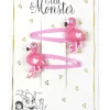 Ella & Monster Hårclips Pink Flamingo- Festtøj & Tilbehør