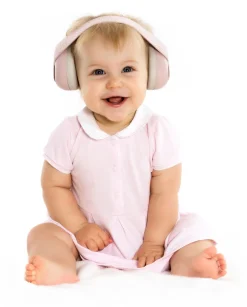 Reer Høreværn til baby - lyserød- Sikkerhed I Hjemmet