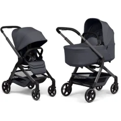 JOOLZ Hub2 kombivogn - stone grey- Kombivogne Med Flade Sæder