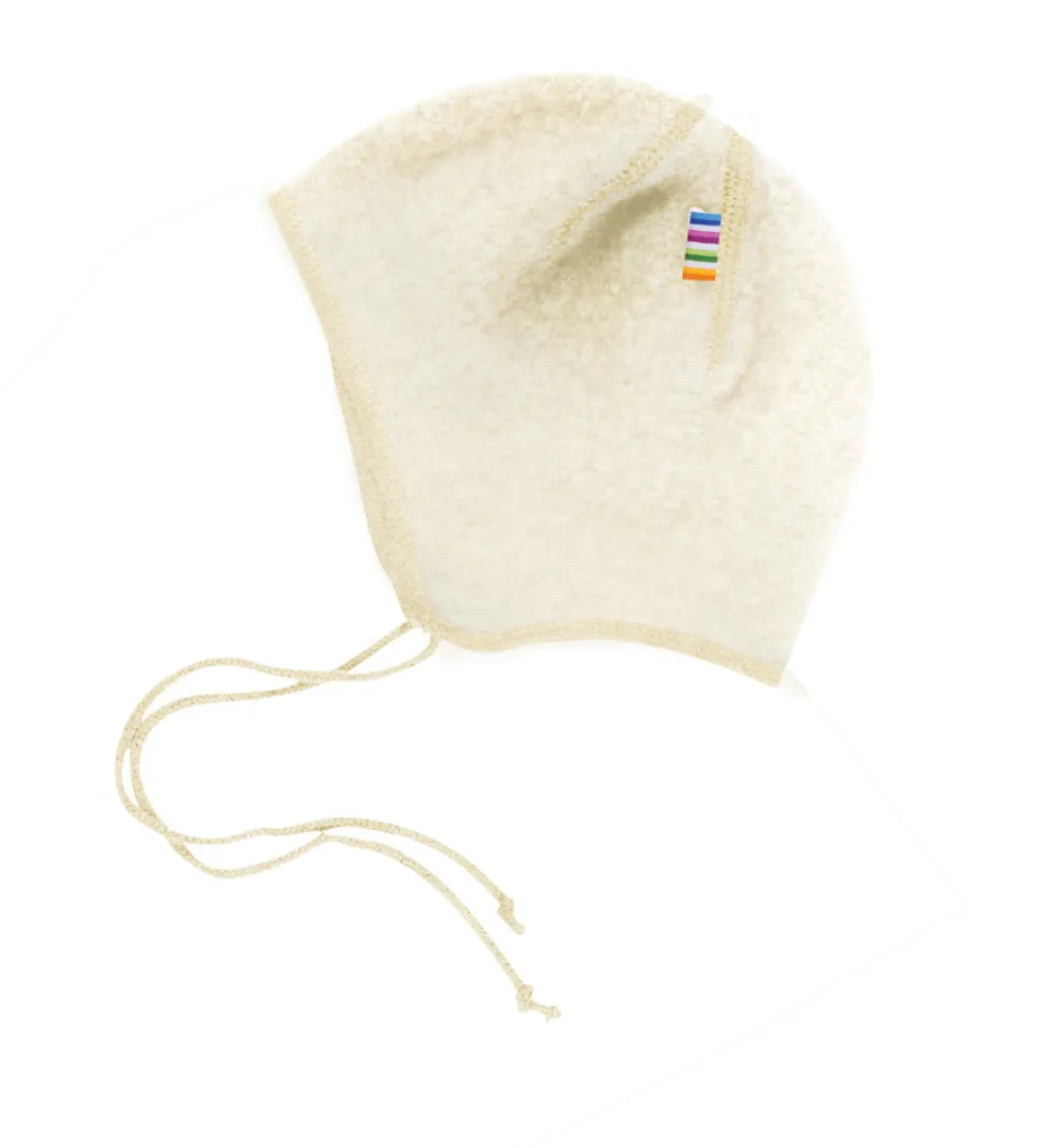 Joha Hue - 69 Råhvid- Babyhjelme|Uldhuer, Uldvanter & Uldfutter