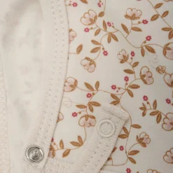 Fixoni Hue AOP single lag - Pale Mauve- Babyhjelme|Præmatur Tøj