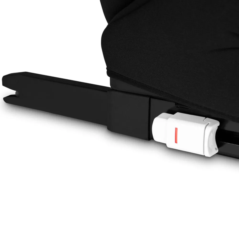 Lionelo Hugo I-size - black carbon- Autostole 100-150 Cm (4-12 År)